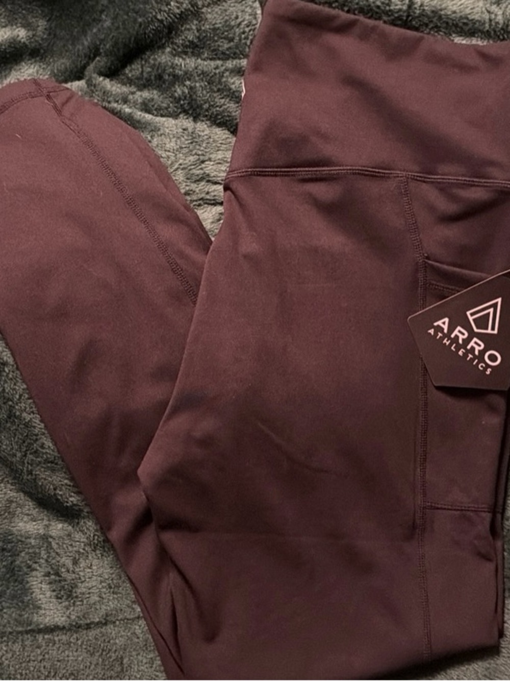 Woman Black Arro Athletic Leggings